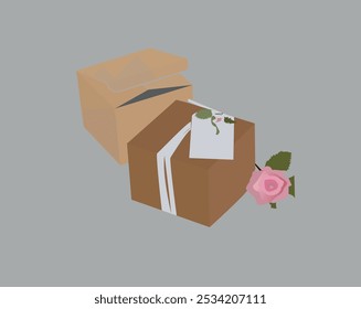 Flora Blue Gift box - Home and Beyond