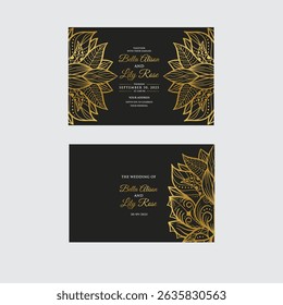 Flora Botanical line art black and background. Summer tone with tropical leafy , lotus flower, ginkgo leaves, branch vector. Watercolor wallpaper and circle sun for banner, prints, poster, wall art.