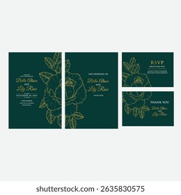 Flora Botanical line art black and background. Summer tone with tropical leafy , lotus flower, ginkgo leaves, branch vector. Watercolor wallpaper and circle sun for banner, prints, poster, wall art.
