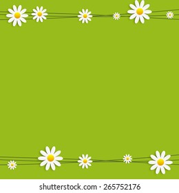 Flora Daisyl Design Vector Illustartion EPS10