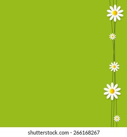 Flora Daisyl Design Vector Illustartion EPS10