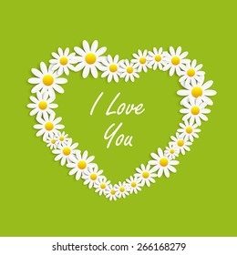 Flora Daisyl Design Vector Illustartion EPS10