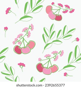 Flora and leaf. Background invitation. Motif textile. Embroidery manufacturing. Packaging paper.