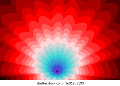  floral 3d red glowing light texture template.