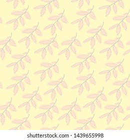 Floral 51 seamless pattern design. Abstract background pastel color wallpaper vector.