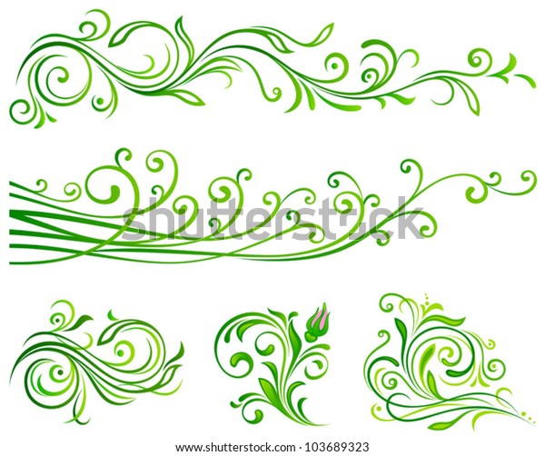 Floral Stock Vector (Royalty Free) 103689323