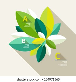 Floral abstract background.