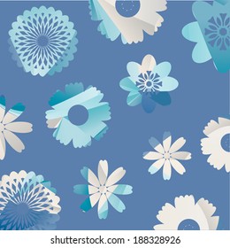 Floral abstract  background 