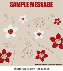 Floral Abstract Background