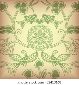 Fondo de resumen floral