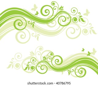 Abstrakter floraler Hintergrund