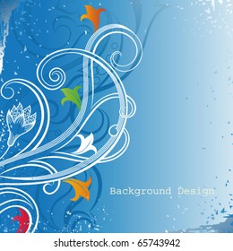 Floral Abstract Background