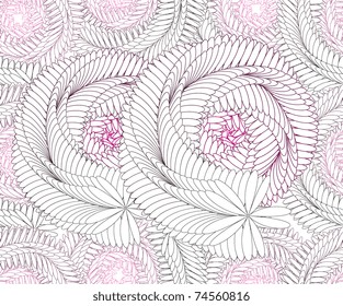 Floral abstract background