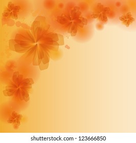 Floral abstract background. eps 10