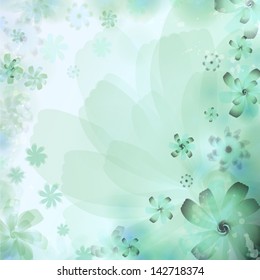 Floral Abstract Background. eps 10