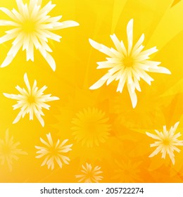 Floral abstract background. eps 10