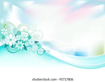 Floral Abstract Background Illustration 10 document