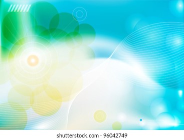 Floral Abstract Background Illustration 10 document