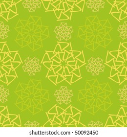Floral abstract background, seamless repeat pattern