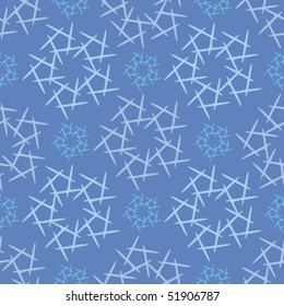 Floral abstract background, seamless repeat pattern