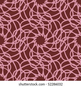 Floral abstract background, seamless repeat pattern