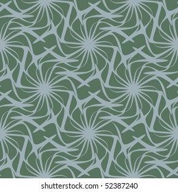 Floral abstract background, seamless repeat pattern