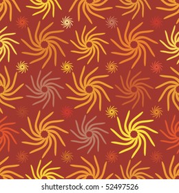 Floral abstract background, seamless repeat pattern