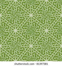 Floral abstract background, seamless repeat pattern