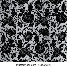 Floral abstract background; seamless. Vector illustration
