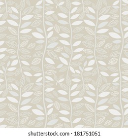 Floral abstract background, seamless. Vector illustration