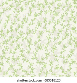 Floral abstract background, seamless. Vector illustration