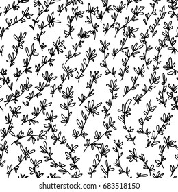 Floral abstract background, seamless. Vector illustration
