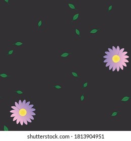Textura de fondo floral abstracta. Patrón de flores sin foco.