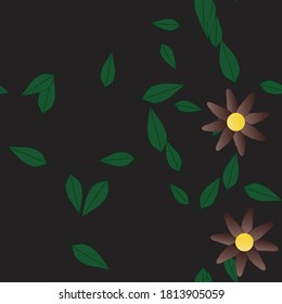 Textura de fondo floral abstracta. Patrón de flores sin foco.