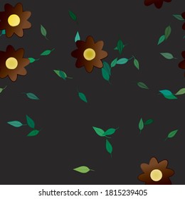 Textura de fondo floral abstracta. Patrón de flores sin foco.
