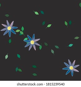 Textura de fondo floral abstracta. Patrón de flores sin foco.