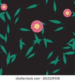 Textura de fondo floral abstracta. Patrón de flores sin foco.