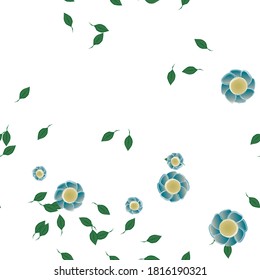 Textura de fondo floral abstracta. Patrón de flores sin foco.