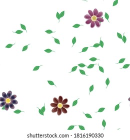 Textura de fondo floral abstracta. Patrón de flores sin foco.