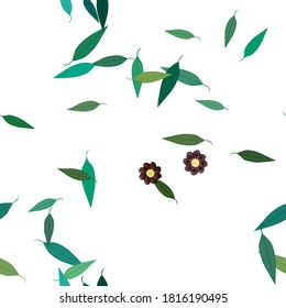 Abstrakte florale Hintergrundtextur. Nahtlose Blumenmuster.