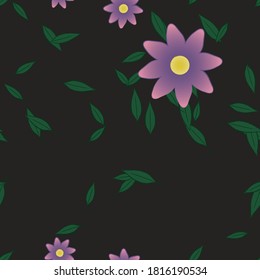 Abstrakte florale Hintergrundtextur. Nahtlose Blumenmuster.