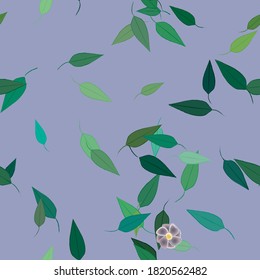 Floral abstract background texture. Seamless flowers pattern.