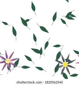 Textura de fondo floral abstracta. Patrón de flores sin foco.