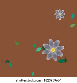 Floral abstract background texture. Seamless flowers pattern.