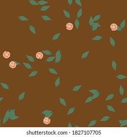 Textura de fondo floral abstracta. Patrón de flores sin foco.