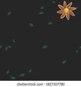 Floral abstract background texture. Seamless flowers pattern.