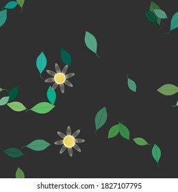 Textura de fondo floral abstracta. Patrón de flores sin foco.