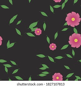 Textura de fondo floral abstracta. Patrón de flores sin foco.