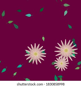 Textura de fondo floral abstracta. Patrón de flores sin foco.