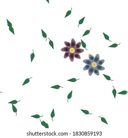 Floral abstract background texture. Seamless flowers pattern.